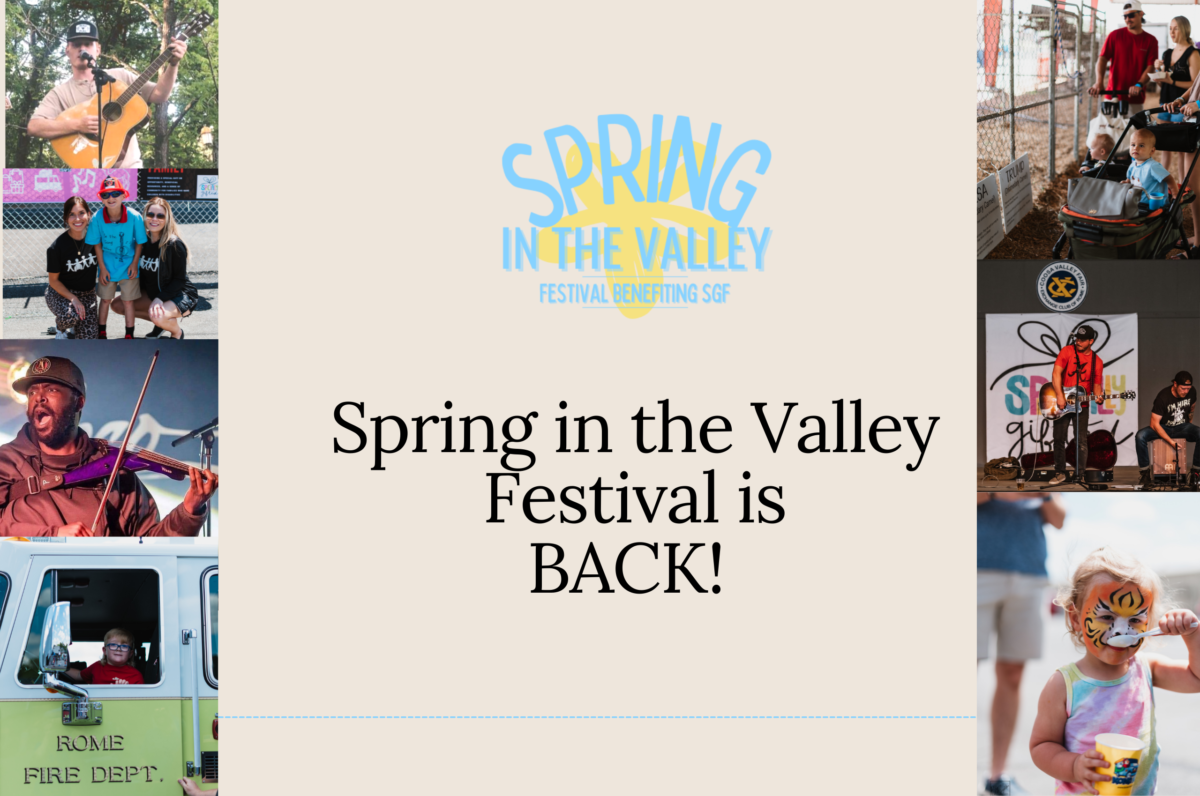 Spring in the Valley Festival is BACK for round two! Specially Gifted