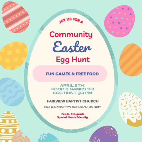 2023 Inclusive Easter Event at Fairview
