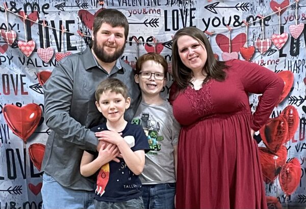 Ashley Spivey and her family. Ashley is the author of Understanding and Supporting Autism: A Guide for Autism Awareness.